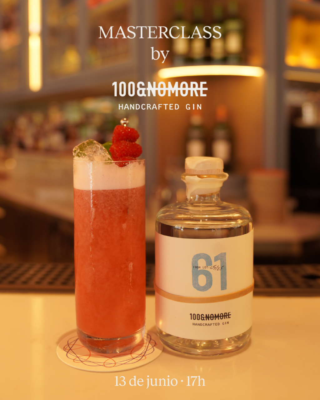 Ginebra artesanal 100andnomore en Can Bo